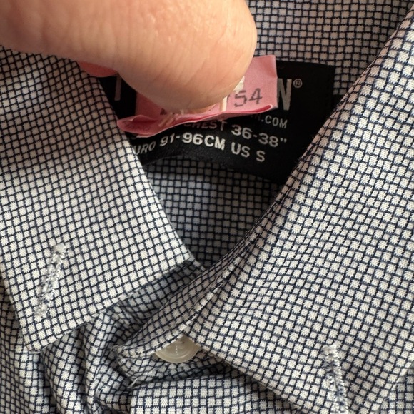 Topman Men Small Button Up Dress Shirt - Picture 8 of 10